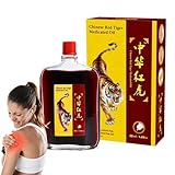 Huile Chinoise,Huile Du Tigre   Gel Baume 50ml Pour Douleurs Musculaires, Inconfort Articulaire, Soulagement Du Cou, Dos, Genou Et Récupération Sportive, Utilisable Comme Onguent, Gel Ou Friction