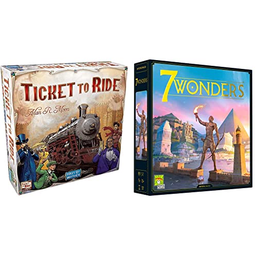 Prodotto 1: Ticket to Ride è il pluripremiato gioco di avventure ferroviarie che vi farà viaggiare in tutto il Nord America, senza spostarvi dalla sedia.