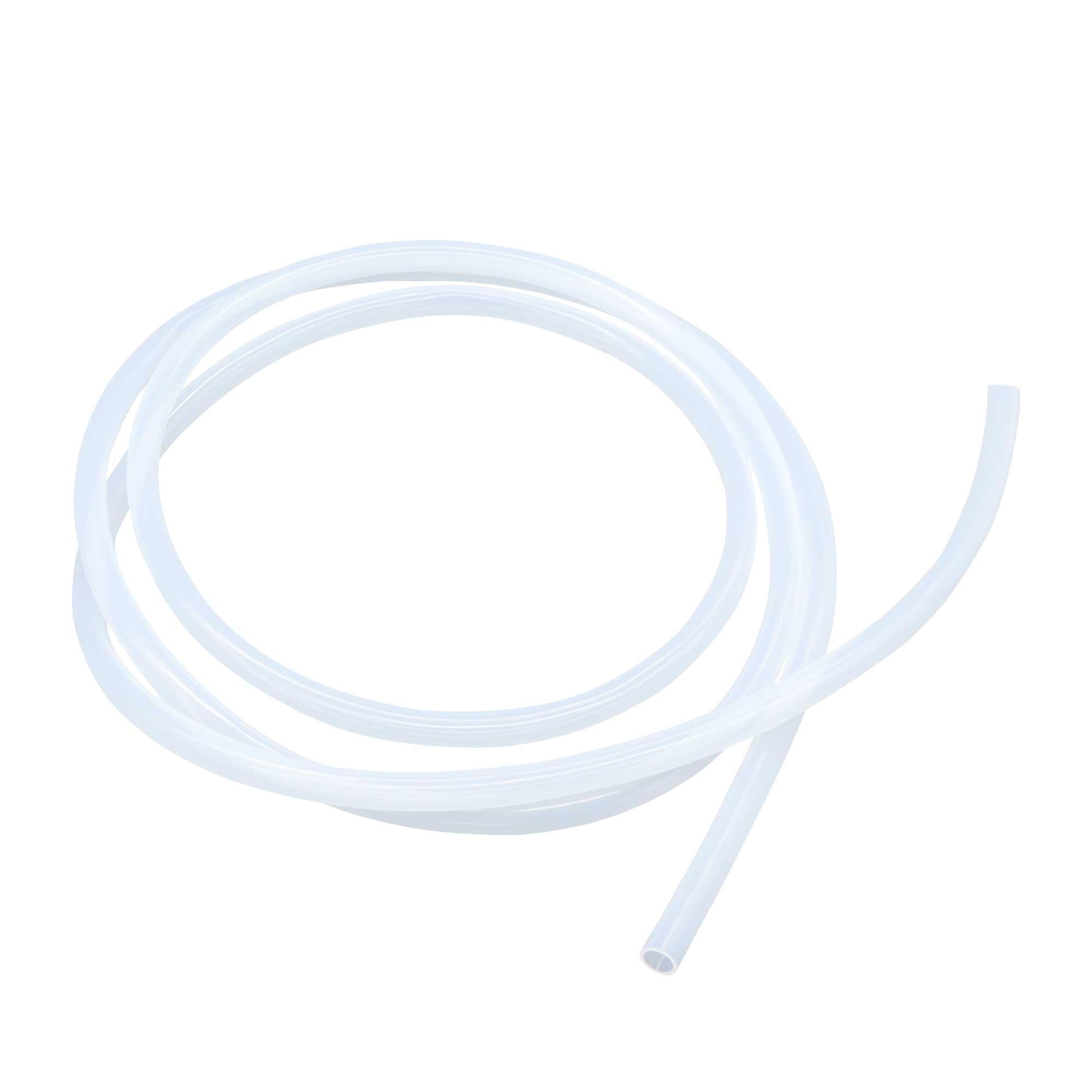 Lavmhab Clear Silicone Tube Food Grade Hoses 12Mm Id X 15Mm Od 3M, Flexible Silicone Rubber Tubing Water Air Pipes