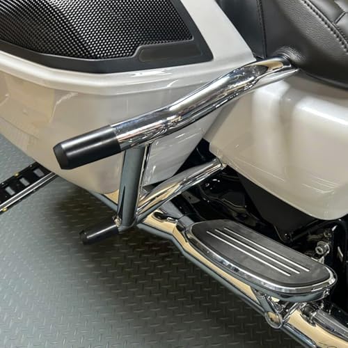 Soportes para alforjas de moto Harley Touring Cromado miniatura 3