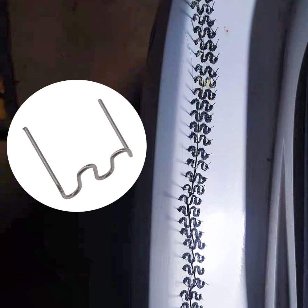 Graffette Per Saldatura Plastica - 1000 Pezzi In Acciaio Per Riparazione Paraurti Auto - Foto 2