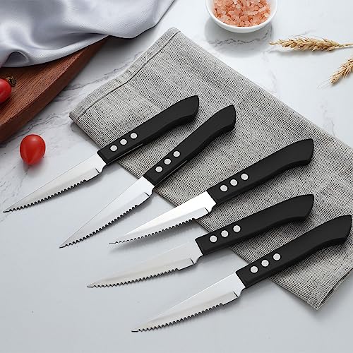 Bewos Steak Knives Set Of 12, 4-Inch Steak Knife, Serrated Steak Knives thumb #7