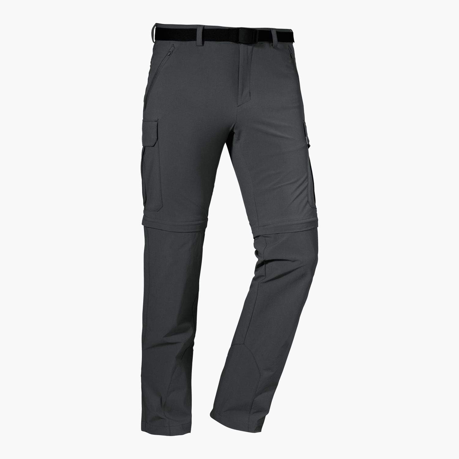 Schöffel Kyoto3 Men's Zip-Off Trekking Trousers Made of Cooling 4-Way Stretch Material, Functional Hiking Trousers with UV Protection