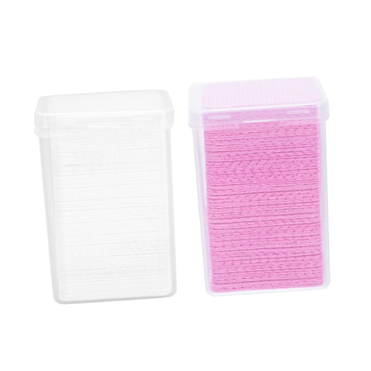 IWOWHERO Glue Bottle Accessory 2 Packs of Cleaning Pads for Eyelash Glue Removal Makeup Cotton Sheets Salon Grade