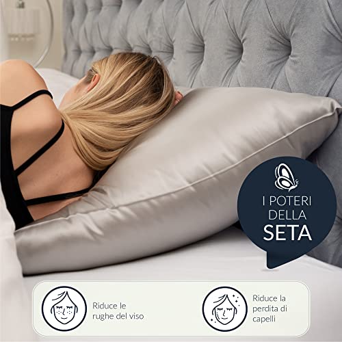 Federa Seta Cuscino 50x70 Dreamzie - 100% Seta