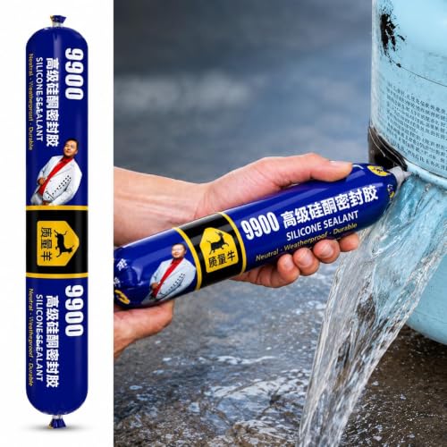 Image of Crack Filling Glue, Concrete Crack Filler Sealant, High Elasticity Cement Crack Filler & Wall Gap, Fast Drying Asphalt Crack Repair for Slabs, Joint Self-Leveling Waterproof Caulking (2)