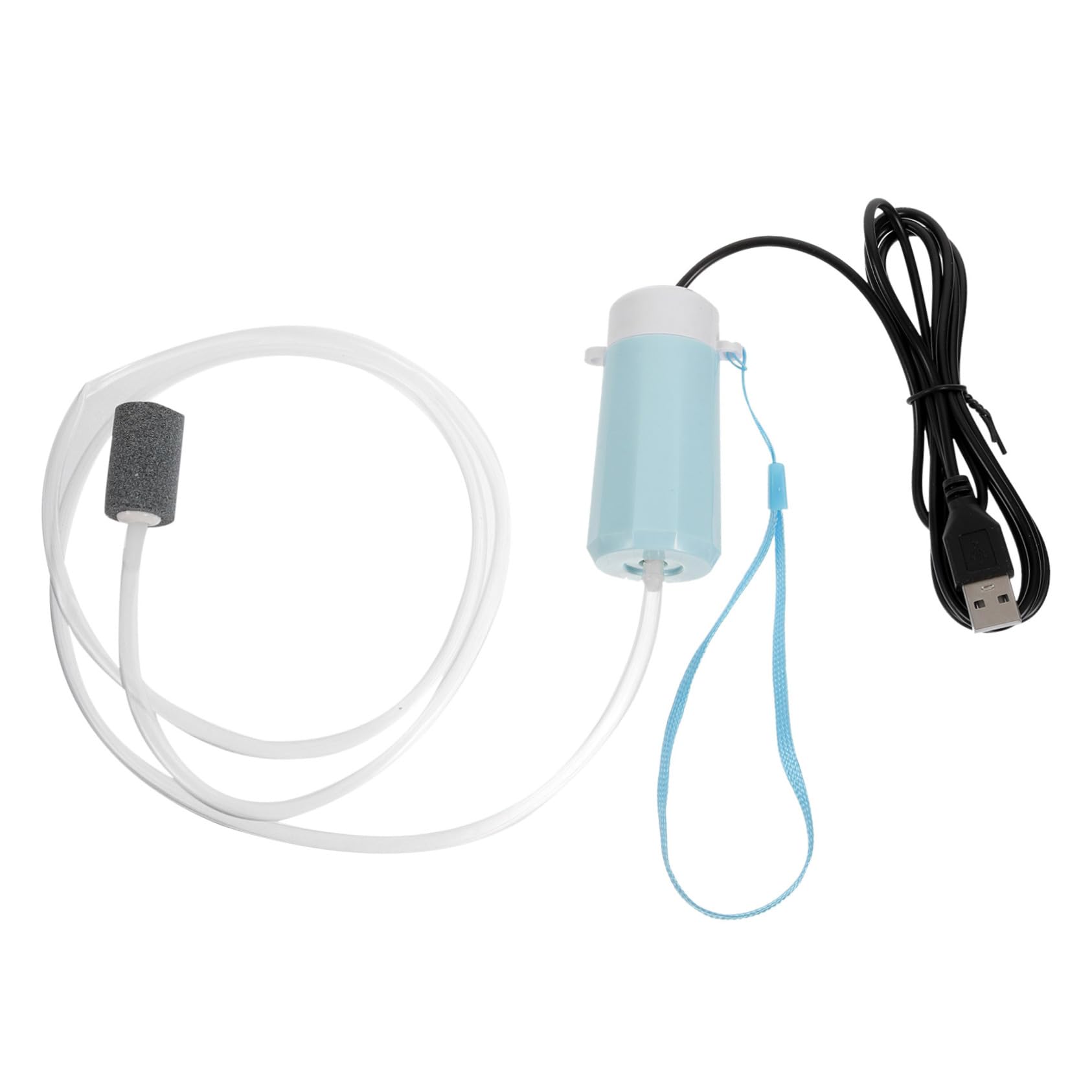 Toddmomy 4kawałki Usb Wodna Pompa Tlenowa Do Akwarium Cicha i Wydajna Pompka Tlenowa Do Ryb Oraz Łowisk Zasilana Przez Usb