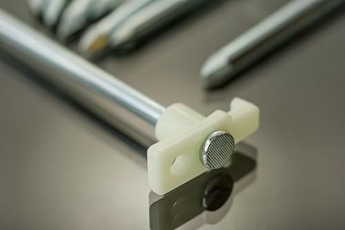 Miniatura 7 de SE Clavijas metálicas de 10-1/2 pulgadas con tapones que brillan en la oscuridad (paquete de 10) - 910NRC10