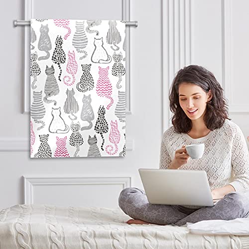 Drapeau de bienvenue de qualité supérieure avec impression double face chat - 6