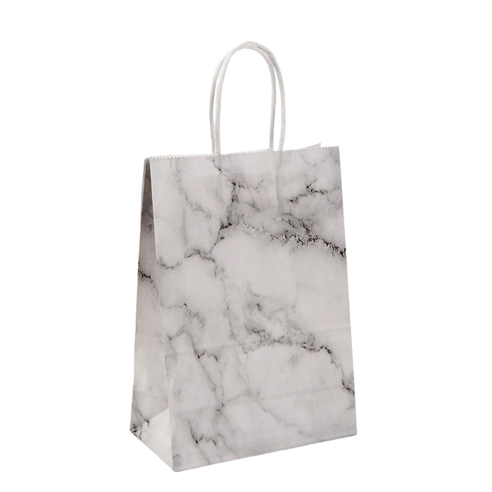 20 piezas bolsas de papel mármol para Envolver Regalos
