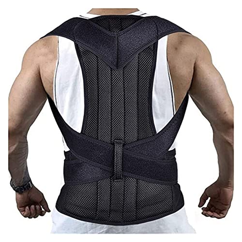 AISNXOQI XS-5XL Corrector de Postura de Abrazadera Completa para Hombres Mujeres y Adolescentes, Entrenador de cinturón de Soporte Lumbar de la Columna Lumbar Ajustable.