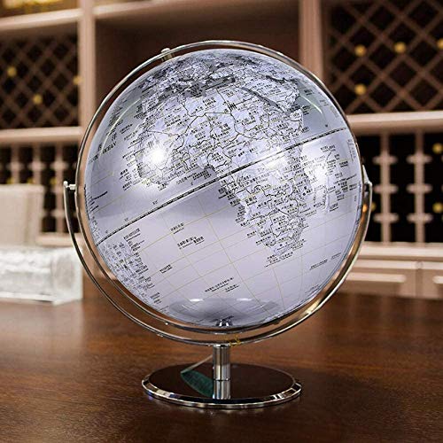 LOKLNEYK Globo terráqueo, Globo terráqueo Educativo Decorativo de Escritorio Regalo Estudiantes Adultos