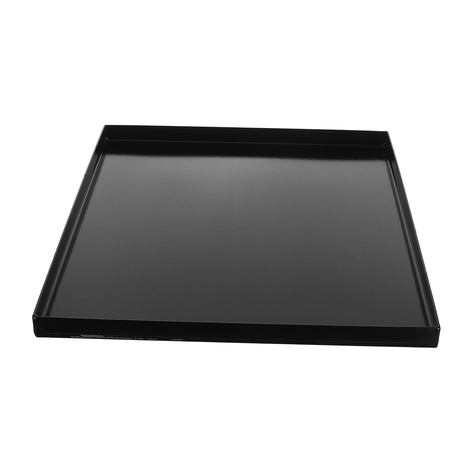 Plaque à Pâtisserie en Émail Noir Rectangulaire, 1 Pièce
