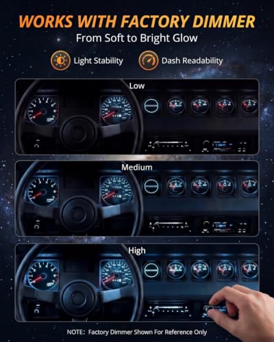 Kit completo de luces LED azul hielo para Jeep Wrangler 1992-1995 miniatura 6