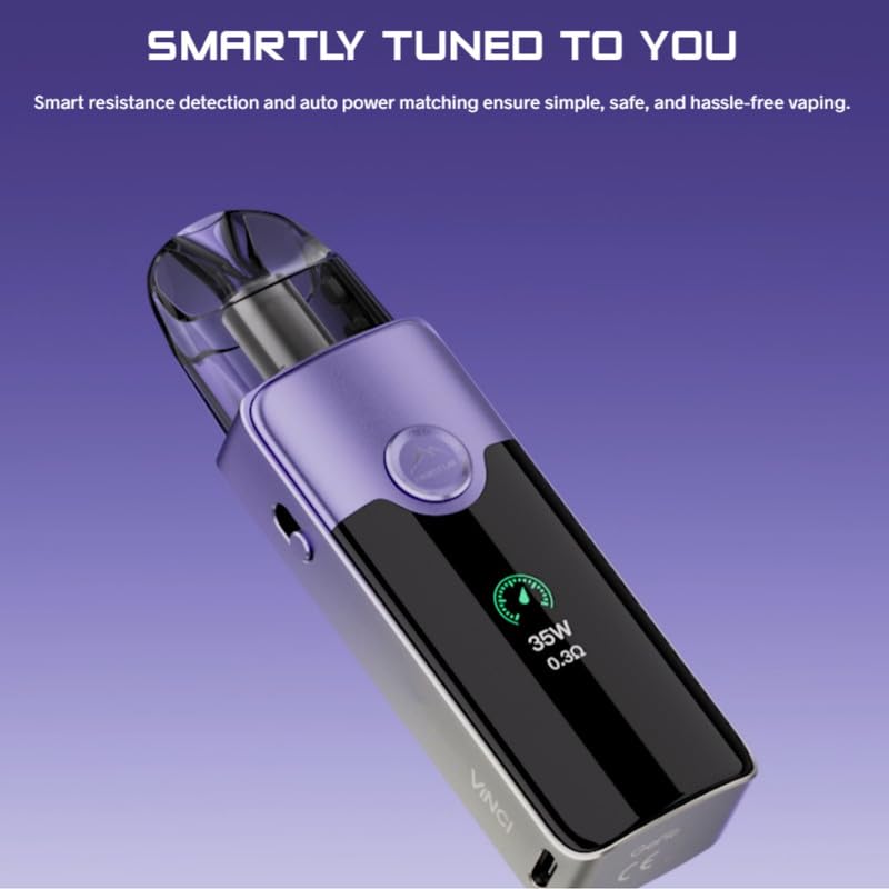 For VOOPOO Vinci E80 Pod Kit 80W | Nero | Batteria 3000mAh | 5ML 0,3/