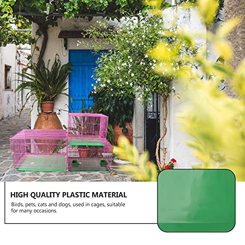 Iplusmile Pet Gabbia di Plastica Pan Pet Cane