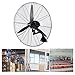 HLILY Ventilatore da Parete Industriale,inclinazione/3 Pale Oscillante,3 velocità,Ventilatore Elettrico Raffreddamento,Ventilatore A Muro per Uragano per Commerciale/Officina(55-78cm)
