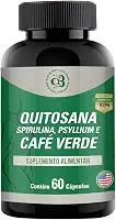 Mix Quitosana Spirulina Psyllium Café Verde 60 Caps Black Cobra