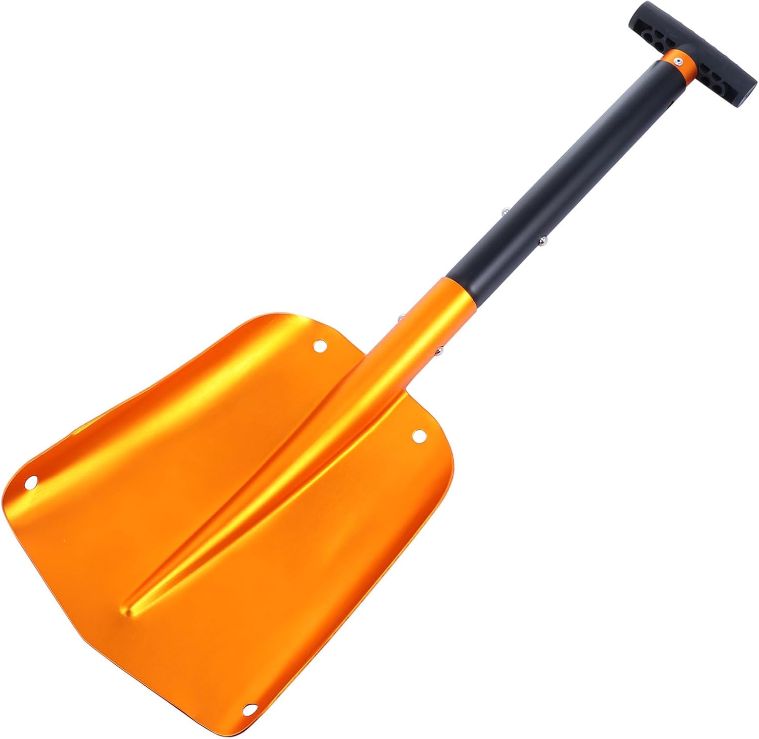 Car Snow Shovel Ice Scraper Foldable Outdoor Snow Removal Shovel for Vehicle Winter Use Compact Portable Tool for SUV Truck Frost Removal Random Color Random Color
