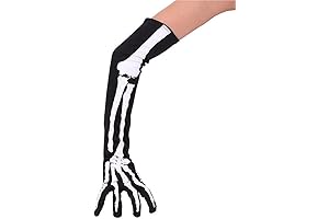 Halloween Skeleton Gloves for Women: Bone-Chilling Elegance