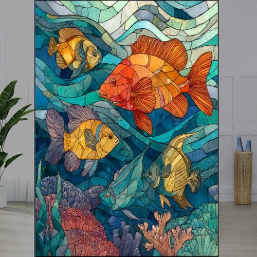 Vinilo adhesivo para ventana efecto esmerilado 35.4x63 pulg miniatura 5