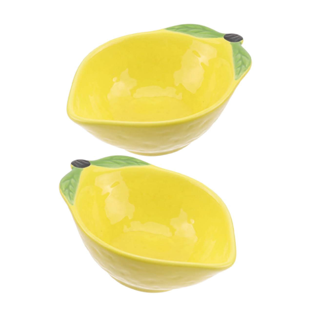 HOLIDYOYO Lemon Platter Fruit Salad Saucer Multi-function Salad Plate Ceramic Decorative Small Saucer