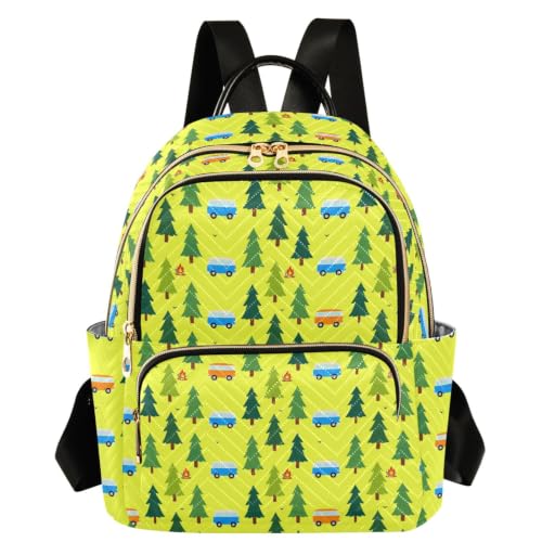 Mochila multibolsillos de poliéster cosido suave para camper van