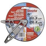 Strata Ball Bearing Style Clothesline Pulley - 8'' Heavy Duty Metal, Rustproof Silver for Outdoor Laundry Drying, Clothes Line Pulley for Clothes, Coats, Blankets, and More (1 Unit)