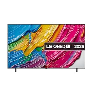 LG 65QNED80A6A 65-Inch 4K UHD Smart TV, (α7 AI Processor, Freeview Play and Amazon Alexa, 60Hz) [Model 2025]