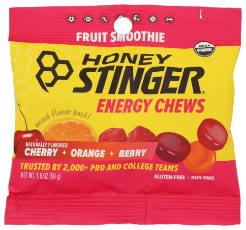 Honey Stinger Organic Fruit Smoothie Chew Sgl, 1.8 OZ