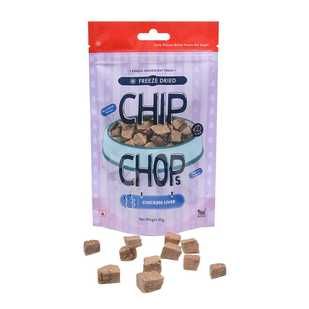 See full amazon price history chart for Chip Chops Freeze Dried, Healthy Dog Treat, Chicken Liver Flavor, Rich in Protien, Suitable for All Dog Breeds, 35gms (Pack of 3) Chip Chops Freeze Dried, Healthy Dog Treat, Chicken Liver Flavor, Rich in Protien, Suitable for All Dog Breeds, 35gms (Pack of 3) (B0BRY64CX1) Amazon Price History, Amazon Price Tracker
