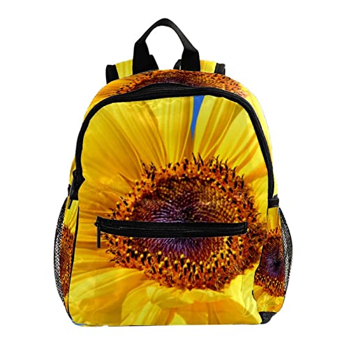 Sac à dos enfants multicolore de 30,5 cm avec imprimé tournesol vibrant