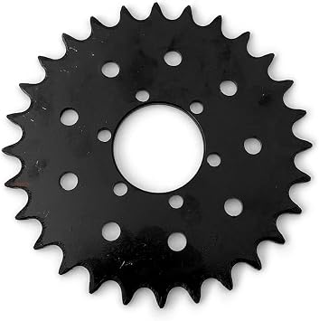 L-faster 16T 25T 28T 32T Bicycle Fixed Sprocket for Brake Disc Mount Big Chain Wheel for Fixed Gear Bike 28 Tooth Sprocket for #410 Bicycle Chain