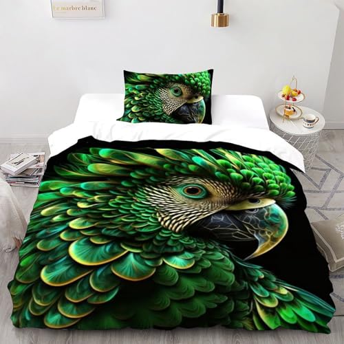 Housse de couette 135x200 microfibre fermeture éclair lit enfant facile