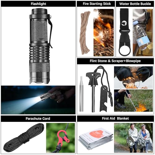 69 PCS 29 in 1 Outdoor Tool Set,69pcs Outdoor Gear and Equipment Professional Equipment for Camping,Outdoor - Image 4