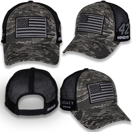 Gorra Snapback Negra Malla John Hunter Nemechek miniatura 2