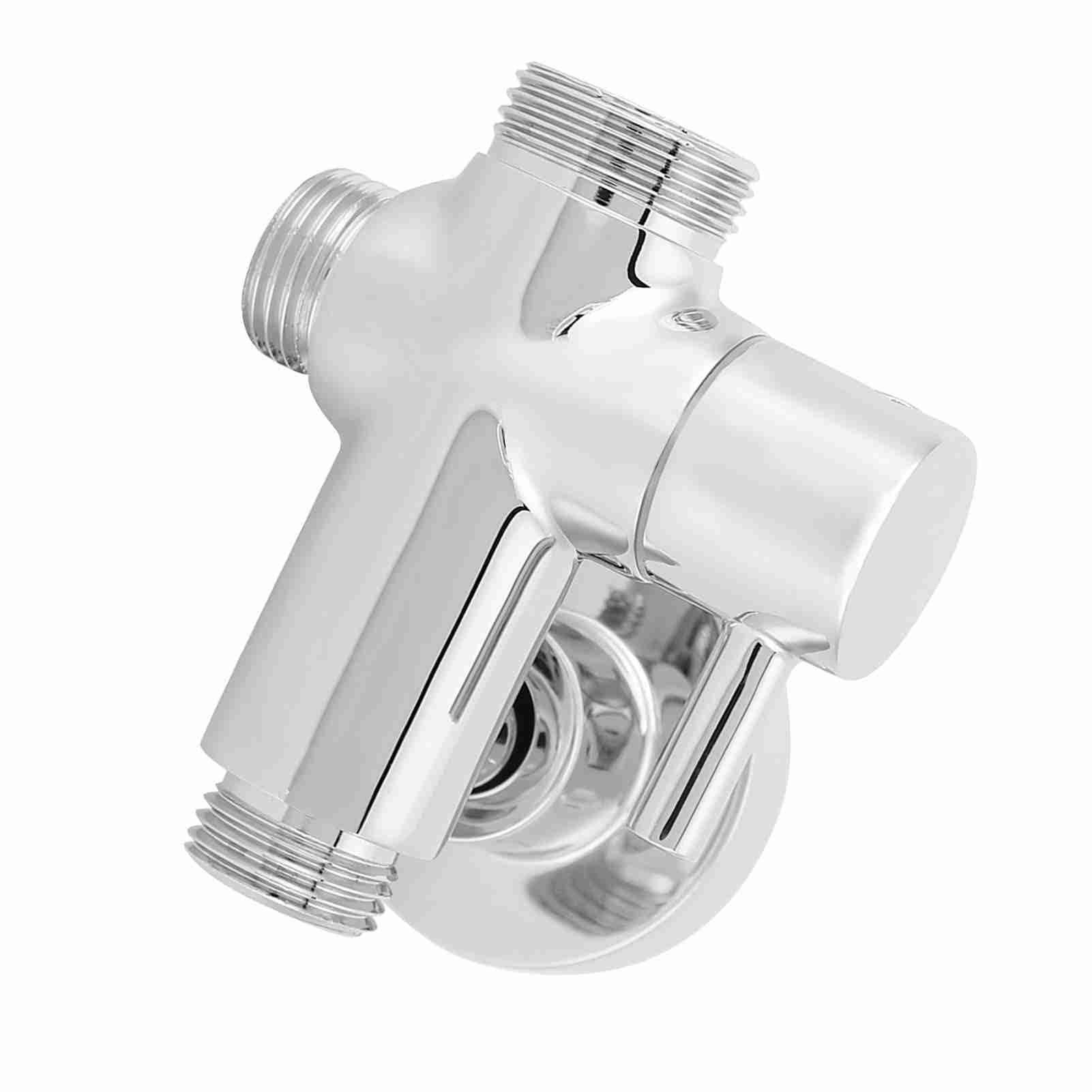 Valvola Deviatore Doccia A 3 Vie In Ottone Cromato, G1/2