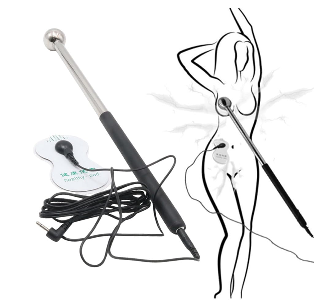 Amazon | 電気ショック 乳首クランプ マッサージパッド マッサージ 棒 ボール 持ち手付き 電撃 セックス玩具キット 乳首パルス マッサージボール  アダルトグッズ 男性用 女性用 拘束具 大人のおもちゃ (単品) | Rikcct | アダルト雑貨