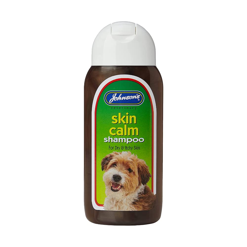 Johnsons Skin Calm Dog shampoo 200ml for dry and itchy skin