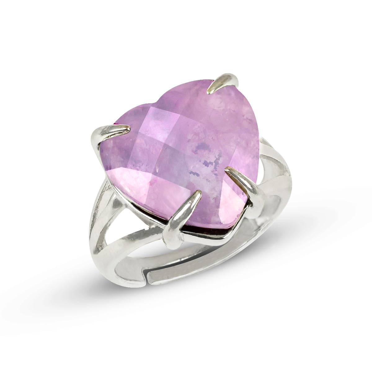 Reiki Crystal Products Natural Original AAA Amethyst Ring Genuine Gemstone Adjustable Ring Charged by Reiki Grandmaster & Vastu Expert (B0CGDGJB9B) Amazon Price History, Amazon Price Tracker