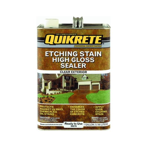 Valspar 002.0050079.007 Quikrete Clear Etching Stain High Gloss Sealer