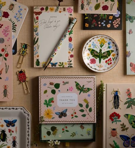 Bolígrafo RIFLE PAPER CO. de acero y latón: escritura fina y elegante 7