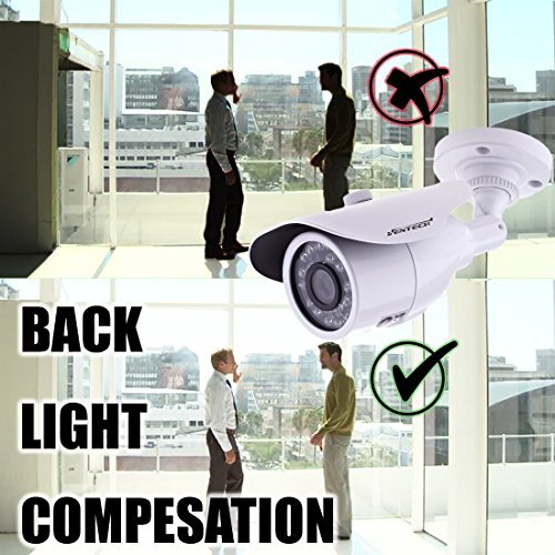 VENTECH HD 1200TVL ((42 IR LED)) Awesome Quality Video CCTV cmos 1.3mp Bullet Camera Home Security Day/Night Infrared 42IR Night Vision Indoor Varifocal 2.8mm-12mm