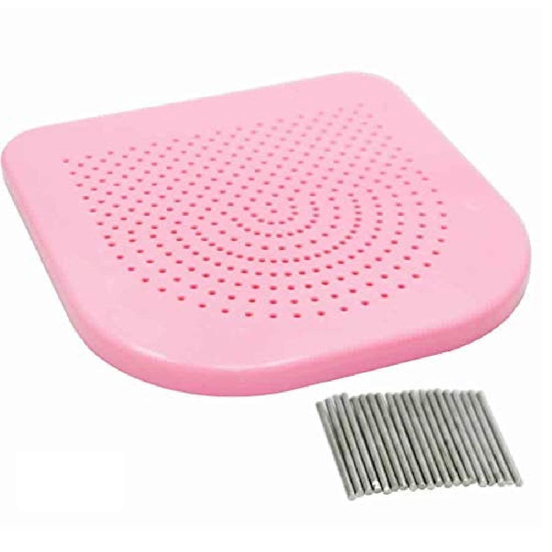 deziine�Paper Quilling Board with Pins Knitting - for Paper Craft DIY Tool (CQB000), Pink-image-14