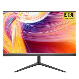 Laptop Monitor 27-inch 4k IPS Gaming External Monitor Full Hd Wall-Mounted Office LCD Wide Monitor Micro Bezel Design Suitable for Laptops Mobile Phones