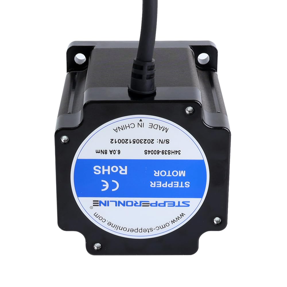 STEPPERONLINE Motor paso a paso de bucle cerrado 1 eje CNC Kit 4.30 Nm (680 onzas) Nema 34 Motor