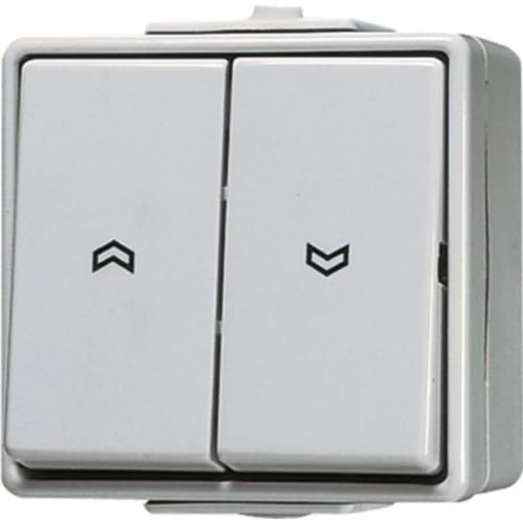 JUNG 609 VW commande murale de volet pour remplacer un interrupteur de store défectueux