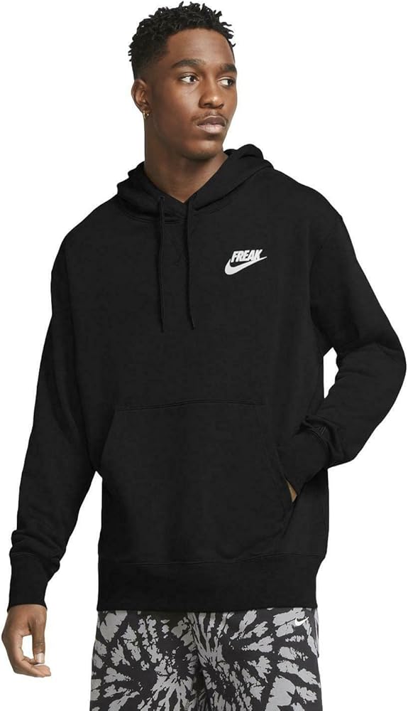 nike freak hoodie black