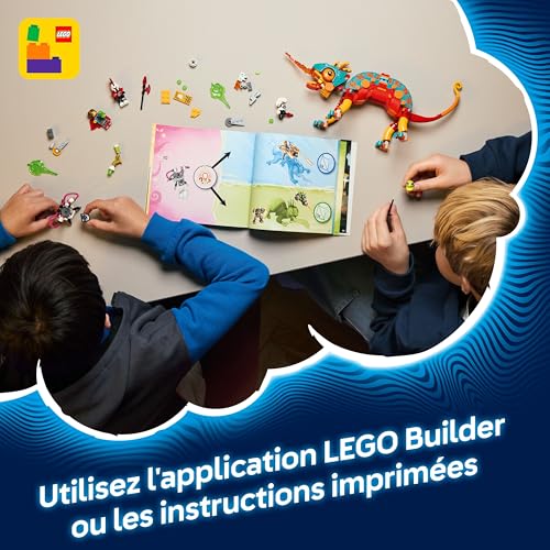LEGO® DREAMZzz™ 71492 Le caméléon cracheur de feu de Mateo - vue 7