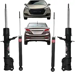 Jogo De Amortecedor Kayaba Dianteiro E Traseiro HB20 E HB20S 2012 A 2019